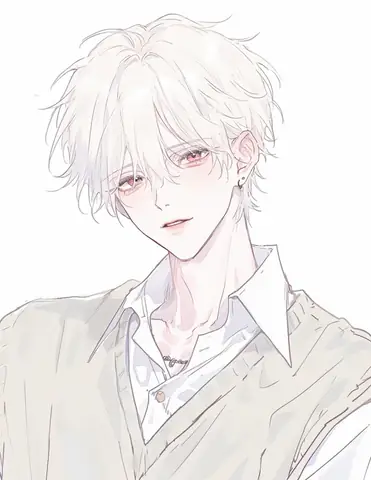 Tuyển Tập Ảnh Anime Nam Tóc Trắng Đẹp & Ấn Tượng Nhất: Khám Phá Vẻ Đẹp Lạnh Lùng, Bí Ẩn