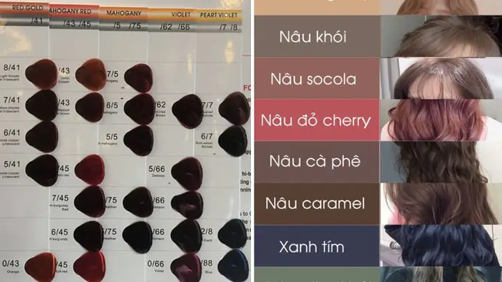 Bảng Màu Nhuộm Tóc Mới Nhất: Xu Hướng Hot Trend, Tôn Da Chuẩn Chuyên Gia