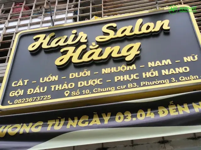 Top 100+ Mẫu Biển Quảng Cáo Salon Tóc Đẹp, Hút Khách - Tư Vấn Thiết Kế & Thi Công Uy Tín