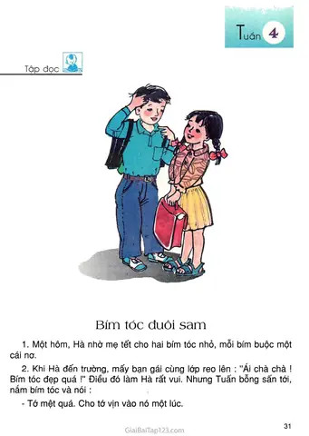 Soạn Bài Tập Đọc "bím Tóc Đuôi Sam" Sgk Tiếng Việt 2: Hướng Dẫn Chi Tiết & Ý Nghĩa Soạn Bài Tập Đọc "bím Tóc Đuôi Sam" Sgk Tiếng Việt 2: Hướng Dẫn Chi Tiết & Ý Nghĩa