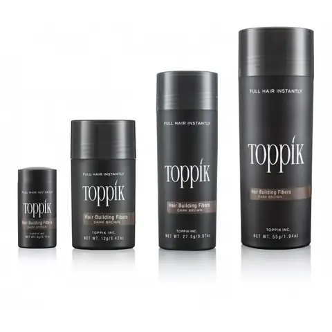 Bột Phủ Dày Tóc Toppik: Giải Pháp Tóc Mỏng Thưa Hiệu Quả & An Toàn