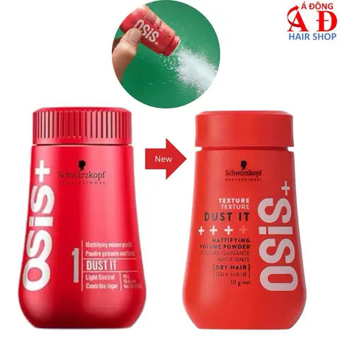 Bột Tạo Kiểu Tóc Osis+ Dust It: Phồng Tự Nhiên, Giữ Nếp Chuẩn Salon