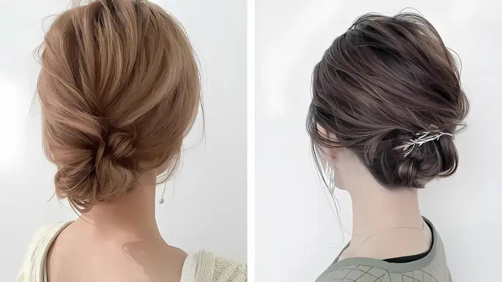 Bỏ Túi 15+ Kiểu Búi Tóc Ngắn Ngang Vai Cực Xinh & Dễ Làm