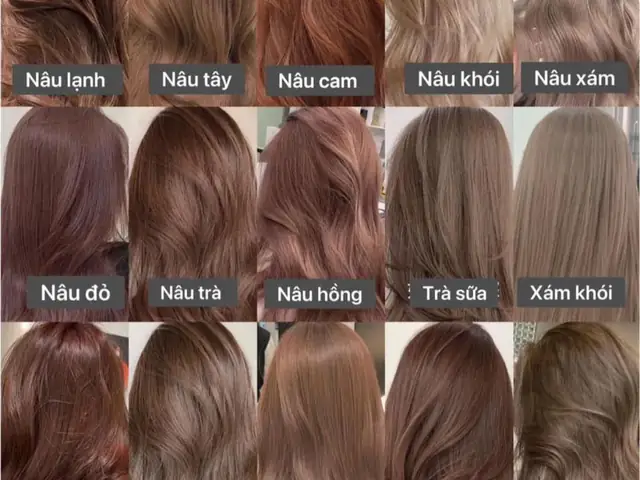 Khám Phá Các Tone Nâu Nhuộm Tóc Đẹp Nhất: Tôn Da, Dẫn Đầu Xu Hướng Khám Phá Các Tone Nâu Nhuộm Tóc Đẹp Nhất: Tôn Da, Dẫn Đầu Xu Hướng