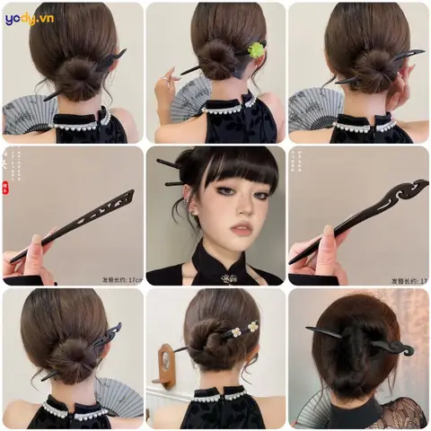 Hướng Dẫn Búi Tóc Bằng Dụng Cụ: Bí Quyết Tóc Đẹp Nhanh Chóng Cho Mọi Cô Gái