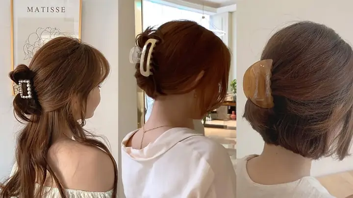 5+ Kiểu Tóc Ngắn Búi Kẹp Càng Cua Đẹp Dễ Làm Nhất