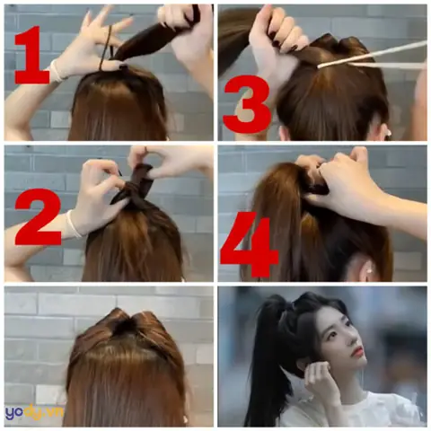 Bí Quyết Buộc Tóc Đuôi Ngựa Cho Tóc Mỏng: Phồng Tự Nhiên, Xinh Chuẩn Sao
