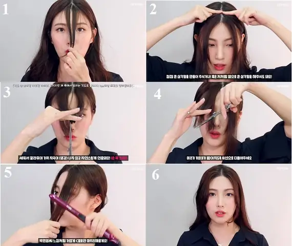 Hướng Dẫn Tự Cắt Tóc Mái Bay Chuẩn Salon Tại Nhà Đẹp Chuẩn Kiểu Hàn Quốc