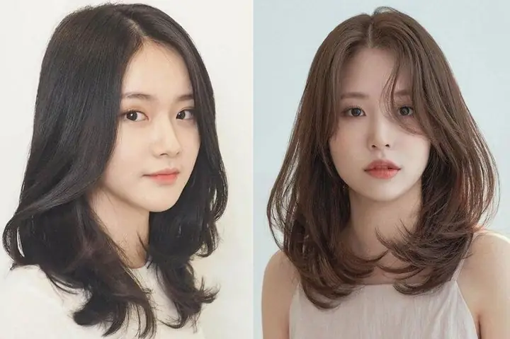Khám Phá Các Kiểu Tóc Mái Dài Hợp Mốt Cho Mặt Tròn Giúp Che Khuyết Điểm Hiệu Quả