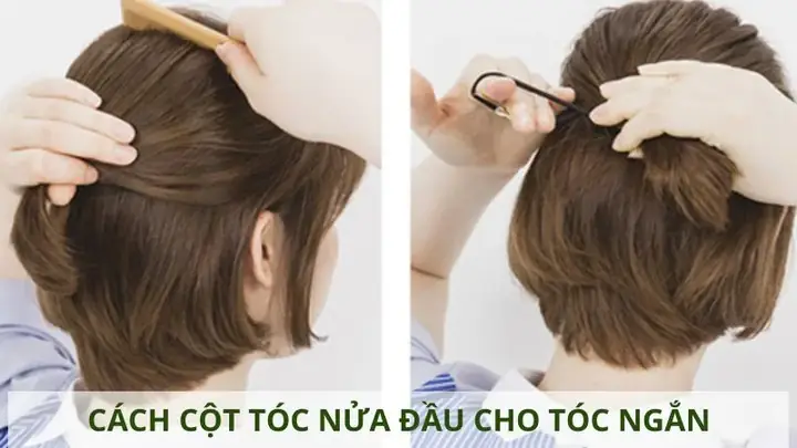 20+ Cách Cột Tóc Nửa Đầu Cho Tóc Ngắn Đẹp, Điệu Đà Theo Phong Cách Hàn Quốc 20+ Cách Cột Tóc Nửa Đầu Cho Tóc Ngắn Đẹp, Điệu Đà Theo Phong Cách Hàn Quốc