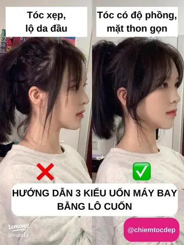 Hướng Dẫn Chi Tiết Cách Cuốn Lô Tóc Ngắn Giữ Nếp Bồng Bềnh Tại Nhà