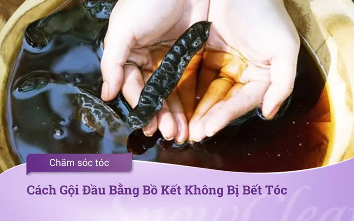 Bí Quyết Gội Đầu Bằng Bồ Kết Không Bị Bết Tóc: Hướng Dẫn Chi Tiết Cho Mái Tóc Mềm Mượt