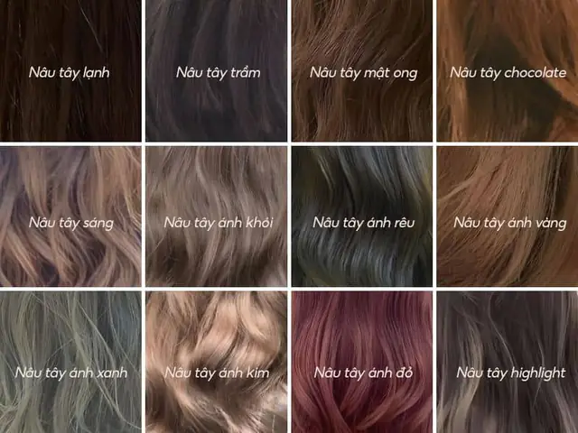 Hướng Dẫn Chi Tiết Cách Pha Màu Tóc Nâu Tây Chuẩn Salon Tại Nhà