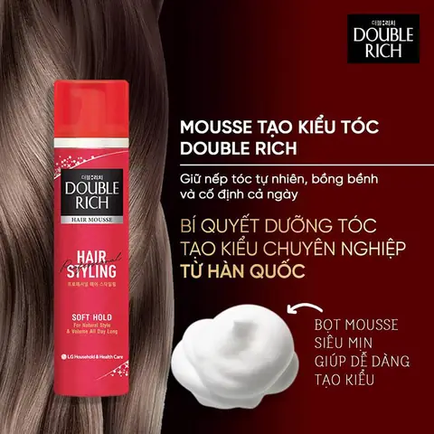 Cách Sử Dụng Mousse Tạo Kiểu Tóc Chuẩn Chuyên Gia, Giữ Nếp Lâu Trôi Cách Sử Dụng Mousse Tạo Kiểu Tóc Chuẩn Chuyên Gia, Giữ Nếp Lâu Trôi