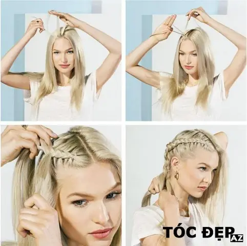 Hướng Dẫn Cách Tết Tóc Chiến Binh: Kiểu Tóc Cá Tính Cho Mọi Cô Nàng
