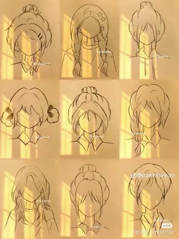 Cách Vẽ Tóc Anime Nữ Đẹp: Hướng Dẫn Chi Tiết Từ Cơ Bản Đến Nâng Cao