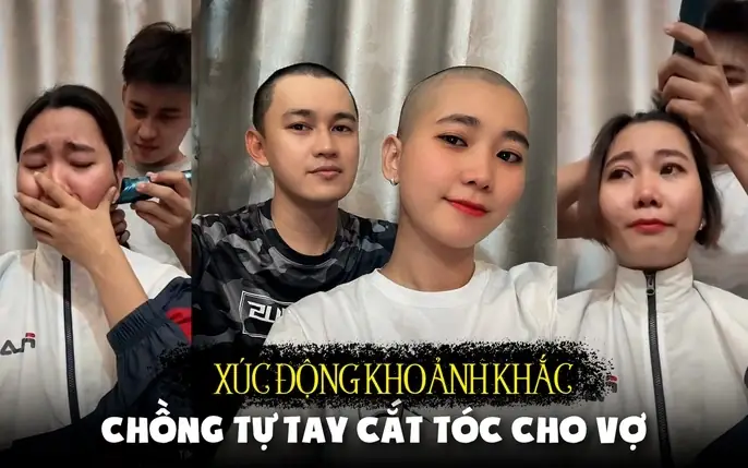Chồng Cắt Tóc Cho Vợ: Hành Trình Yêu Thương Và Trổ Tài Làm Đẹp Chồng Cắt Tóc Cho Vợ: Hành Trình Yêu Thương Và Trổ Tài Làm Đẹp
