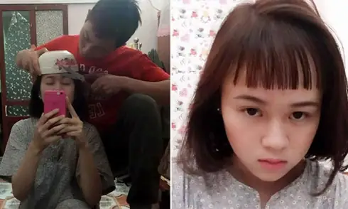 Chồng Cắt Tóc Cho Vợ: Hành Trình Yêu Thương Và Trổ Tài Làm Đẹp Chồng Cắt Tóc Cho Vợ: Hành Trình Yêu Thương Và Trổ Tài Làm Đẹp