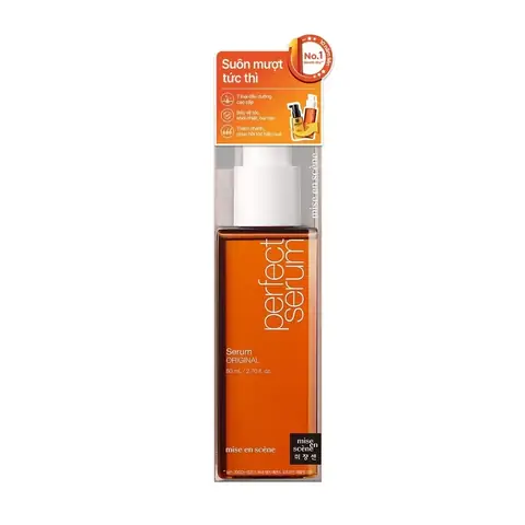 Dầu Dưỡng Tóc Hàn Quốc Mise En Scène Perfect Serum: Bí Quyết Tóc Mềm Mượt, Óng Ả