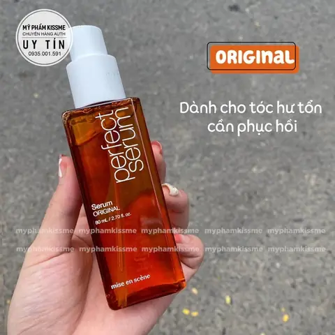 Dầu Dưỡng Tóc Hàn Quốc Mise En Scène Perfect Serum: Bí Quyết Tóc Mềm Mượt, Óng Ả
