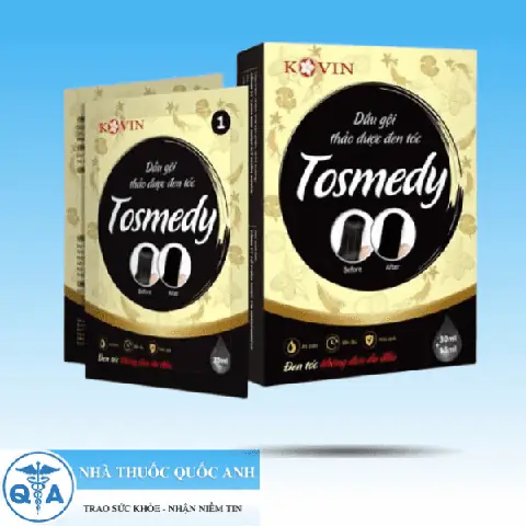 Dầu Gội Thảo Dược Đen Tóc Tosmedy: Biến Tóc Bạc Thành Đen Tự Nhiên, An Toàn & Hiệu Quả