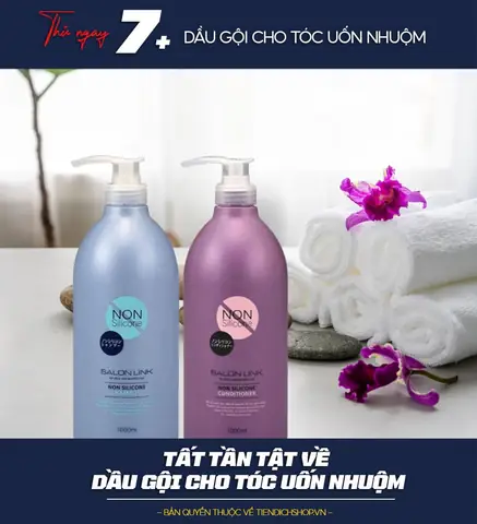 Dầu Gội & Dầu Xả Cho Tóc Uốn Nhuộm: Bí Quyết Giữ Màu, Phục Hồi & Vào Nếp Chuẩn Salon