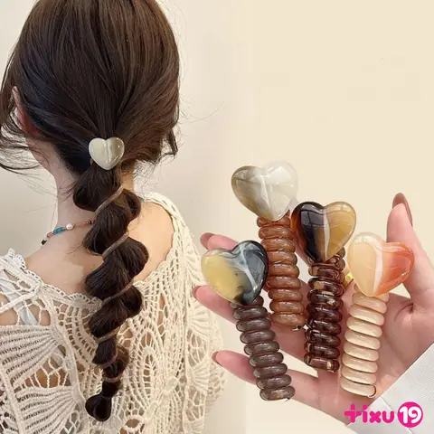 Dây Cài Tóc Trái Tim: Mua Sắm & Hướng Dẫn Tạo Kiểu Sành Điệu
