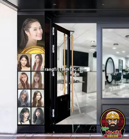 Top Mẫu Decal Dán Kính Tiệm Tóc Barber Shop Đẹp, Giá Tốt 2026
