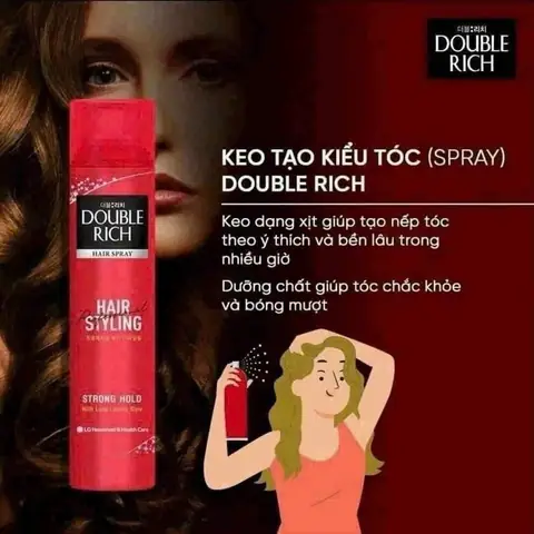 Double Rich: Bí Quyết Giữ Nếp Tóc Bồng Bềnh & Sống Động Suốt Ngày Dài