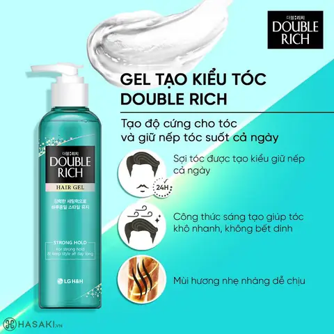 Double Rich: Bí Quyết Giữ Nếp Tóc Bồng Bềnh & Sống Động Suốt Ngày Dài