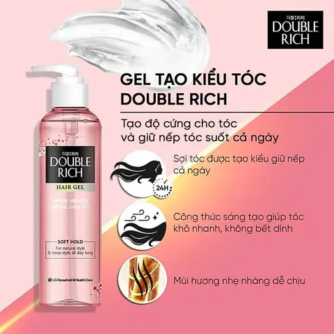 Double Rich: Bí Quyết Giữ Nếp Tóc Bồng Bềnh & Sống Động Suốt Ngày Dài