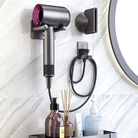 Top 5+ Dụng Cụ Treo Máy Sấy Tóc: Tiện Lợi, Gọn Gàng & Không Cần Khoan
