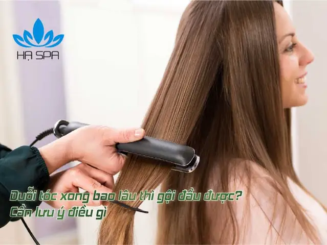 Duỗi Tóc Bao Lâu Thì Được Gội Đầu? Chuyên Gia Giải Đáp & Hướng Dẫn Chăm Sóc Tóc Đúng Chuẩn