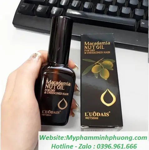 Dầu Dưỡng Tóc Macadamia Nut Oil: Giải Pháp Phục Hồi Tóc Hư Tổn, Giúp Tóc Óng Mượt & Vào Nếp