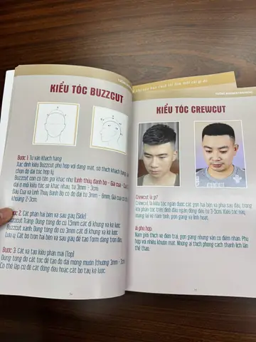 Giáo Trình Cắt Tóc Nam Chuyên Nghiệp: Từ Cơ Bản Đến Nâng Cao Cho Barber