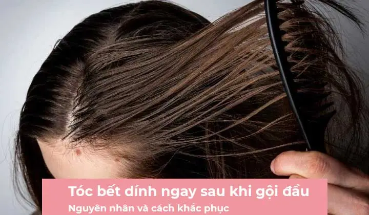 Gội Đầu Xong Tóc Bị Xù: Nguyên Nhân Và Cách Khắc Phục Tóc Suôn Mượt, Không Rối