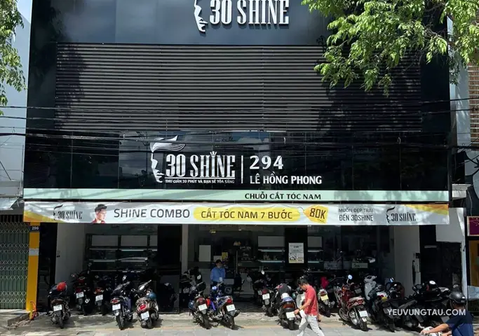 Hớt Tóc 30shine Vũng Tàu: Trải Nghiệm Đẳng Cấp & Dịch Vụ Tốt Nhất