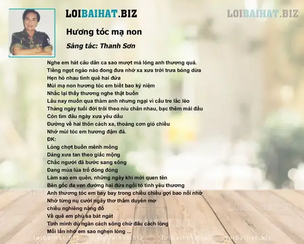 Lời Bài Hát Hương Tóc Mạ Non: Trọn Bộ Lyrics, Hợp Âm & Ý Nghĩa Sâu Sắc
