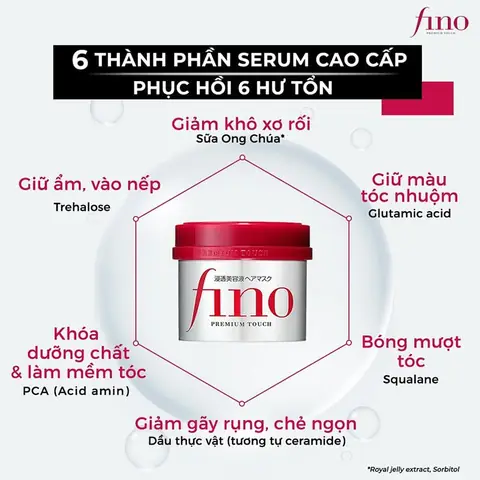 Kem Ủ Tóc Shiseido Fino Premium Touch: Bí Quyết Phục Hồi Tóc Hư Tổn, Tóc Khô Xơ