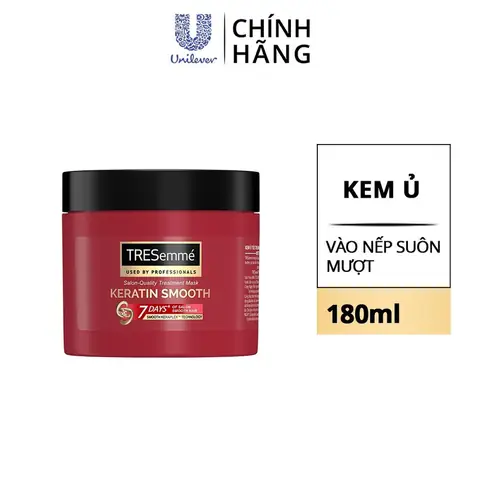 Kem Ủ Tóc Tresemmé Keratin Smooth: Bí Quyết Tóc Vào Nếp, Suôn Mượt Chuẩn Salon Tại Nhà Kem Ủ Tóc Tresemmé Keratin Smooth: Bí Quyết Tóc Vào Nếp, Suôn Mượt Chuẩn Salon Tại Nhà