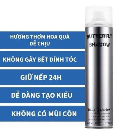 Keo Xịt Tóc Nam Butterfly Shadow: Hướng Dẫn Chi Tiết Từ A-z Cho Mái Tóc Hoàn Hảo