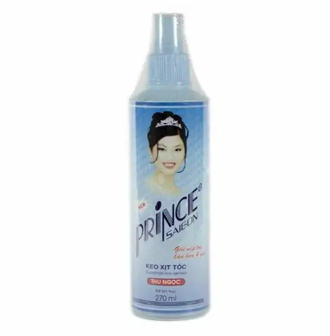 Keo Xịt Tóc Prince Saigon: Giữ Nếp Tóc Hoàn Hảo Cho Mọi Kiểu Tóc