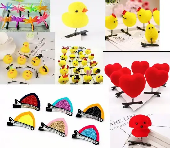 Kẹp Tóc Lò Xo Hình Thú: Ngộ Nghĩnh, Đáng Yêu & Trendy Cho Mọi Lứa Tuổi