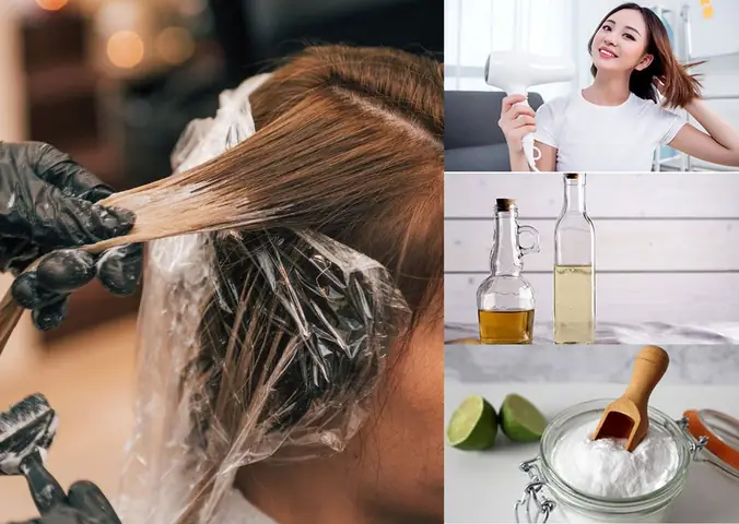 Khắc Phục Màu Tóc Nhuộm Không Ưng Ý: Bí Quyết Cứu Vãn Ngay Tại Nhà Khắc Phục Màu Tóc Nhuộm Không Ưng Ý: Bí Quyết Cứu Vãn Ngay Tại Nhà
