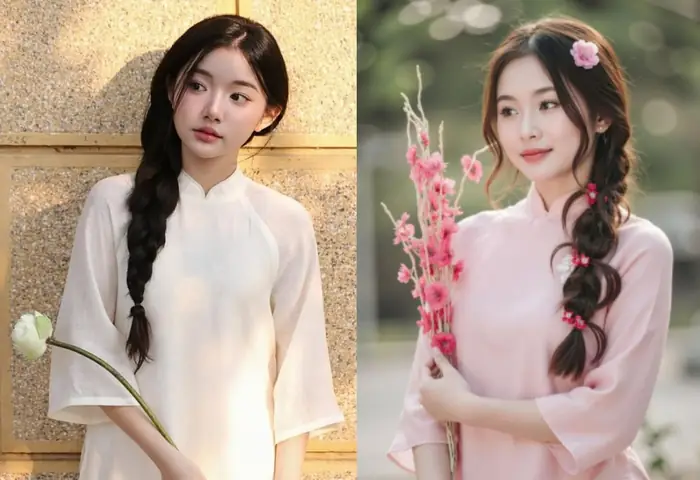 Top 25+ Kiểu Tóc Mặc Áo Dài Đẹp Nhất: Hướng Dẫn Chọn Kiểu Tóc Phù Hợp Cho Mọi Khuôn Mặt & Dịp Lễ