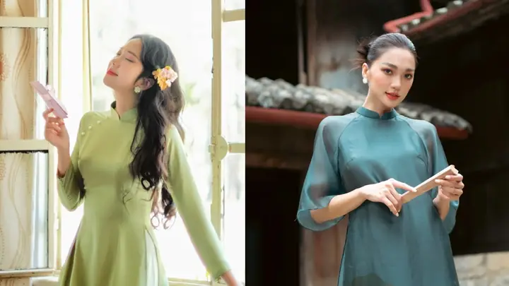 Top 30+ Kiểu Tóc Mặc Áo Dài Đẹp Theo Xu Hướng, Tôn Vẻ Thanh Lịch & Sang Trọng