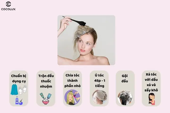 Hướng Dẫn Toàn Diện Kinh Nghiệm Nhuộm Tóc Tại Nhà: Đơn Giản, An Toàn, Lên Màu Chuẩn