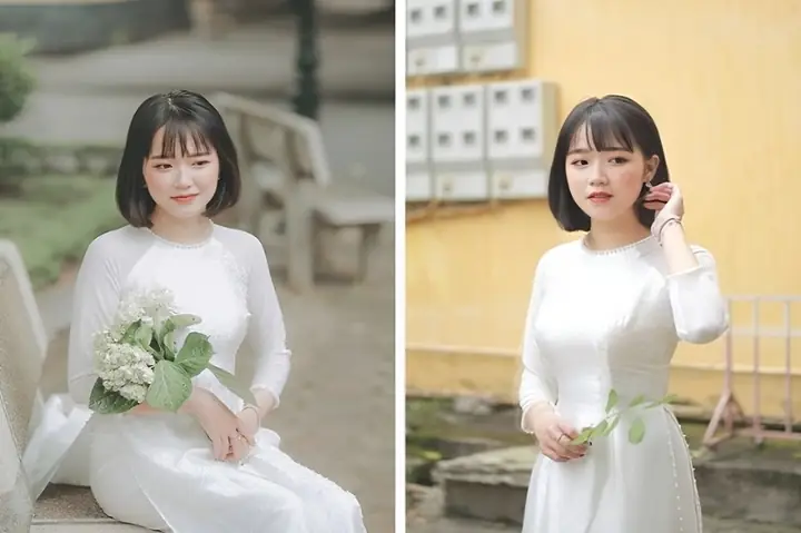 10+ Kiểu Tóc Ngắn Mặc Áo Dài Đẹp Sang Trọng Cho Nàng Thêm Duyên Dáng 10+ Kiểu Tóc Ngắn Mặc Áo Dài Đẹp Sang Trọng Cho Nàng Thêm Duyên Dáng