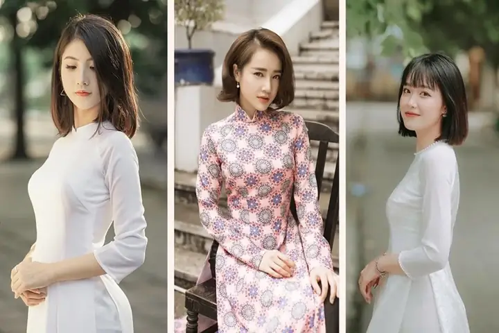 Tóc Ngắn Mặc Áo Dài: 20+ Kiểu Tóc Đẹp, Duyên Dáng Cho Nàng Tết