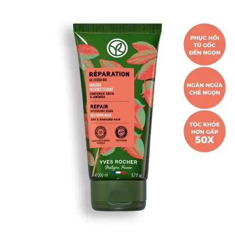 Mặt Nạ Tóc Yves Rocher: Phục Hồi, Dưỡng Ẩm & Bí Quyết Tóc Mềm Mượt Tự Nhiên